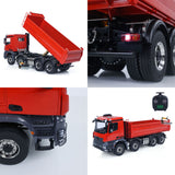 Toucanhobby BN-88 8*8 Metal RC Dumper Engineering Vehicle Differential Lock Axles 3-speed Transmission for Machinery Enthusiasts