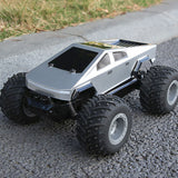 1/24 2.4GHz RC Pickup Truck 4*4 Wireless Control Off Road Vehicle Rock Crawler Car Q208 Ready to Run Transmitter LED Lights