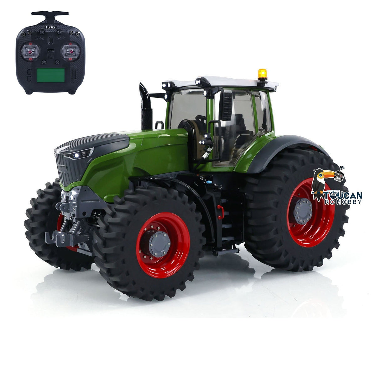 TOUCAN RC HOBBY LESU 1/16 4X4 1050 RC Tractors Metal Chassis Ready to Run Car Differential Lock Model FrSky ST8 ESC Servo Motor DIY Vehicle