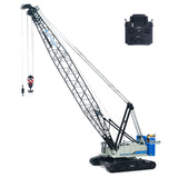 Metal 1/14 RC Hydraulic Crawler Crane C1200 Remote Control Construction Vehicle Flysky PL18 LITE Radio Brushless Motor Battery Light Sound System