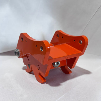 Metal Ripper Wide Bucket Manual Quick Coupler Rake Narrow Bucket for 1/8 Hydraulic RC Excavator 385CF Remote Control Digger Engineering Vehicle Model