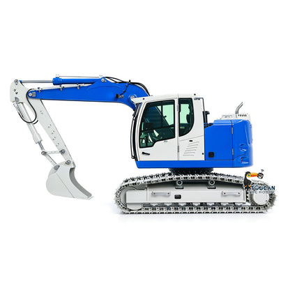 TOUCAN RC HOBBY 1/14 Metal 3CH 2Arms RC Hydraulic Tracked Excavator JDM-208 R920 Radio Control Digger Engineering Vehicle Light Battery Motor