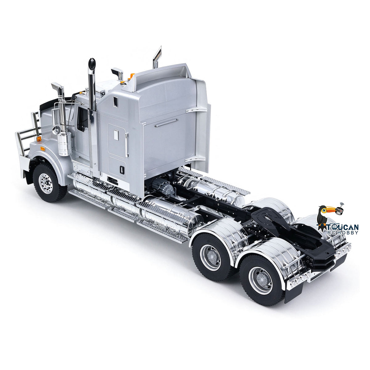 TOUCAN RC HOBBY JDM 518 1/14 RC Tractor Truck 6X4 C509 Plastic Body Remote Control Vehicle Model with 2 Speed Transmission Lighting System PNP