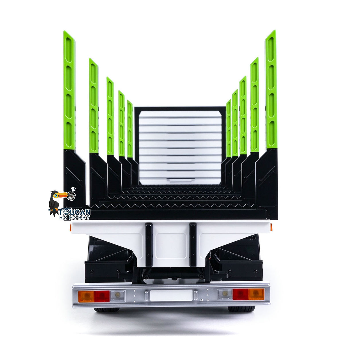 TOUCAN RC HOBBY 1/14 Finished Trailer for Logging Truck 1/14 Scale RC Tractor Model