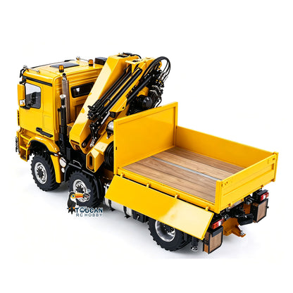 In Stock TOUCAN RC HOBBY 3363 Metal 1/14 2.4GHz Remote Control Tractor Truck Hydraulic Crane Fly Jib Arm 4151 AK 6*6 RC Agriculture Lorry Paladin PL18EV