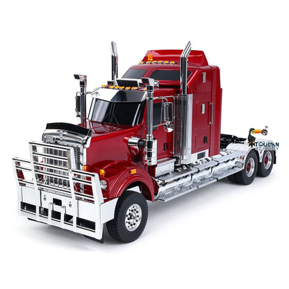 TOUCAN RC HOBBY JDM 518 1/14 RC Tractor Truck 6X4 C509 Plastic Body Remote Control Vehicle Model with 2 Speed Transmission Lighting System PNP