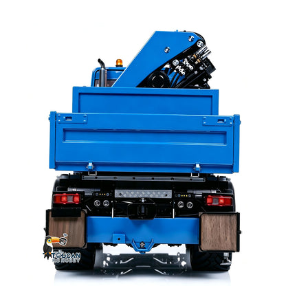 In Stock TOUCAN RC HOBBY 3363 Metal 1/14 2.4GHz Remote Control Tractor Truck Hydraulic Crane Fly Jib Arm 4151 AK 6*6 RC Agriculture Lorry Paladin PL18EV
