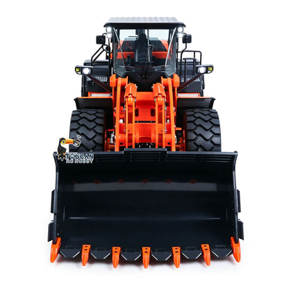 USED  Metal Hydraulic RC Loader 1/14 ZW370 JDM 198 Ready To Run Radio Control Construction Vehicle teshulianjie