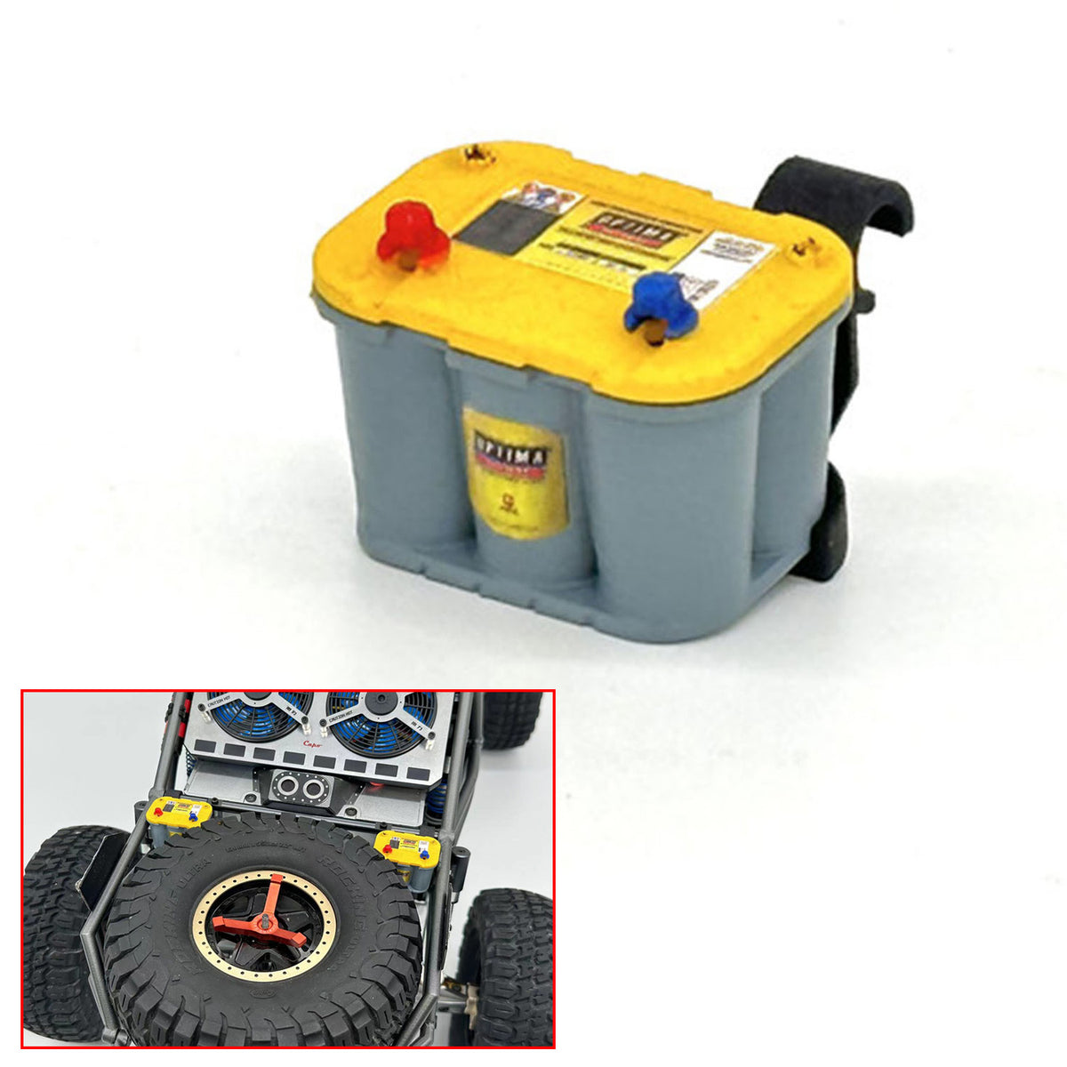 1/8 Capo Queen CD1582X U4 RC Crawler Auto Ferngesteuertes Rennfahrzeug RTR Modell Ready to Run 2 Geschwindigkeiten ESC Servomotor 