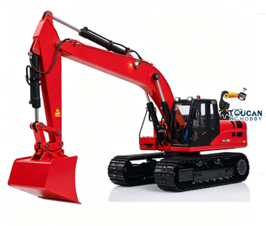 Customized Painting Metal 1/12 Hydraulic RC Excavator 323GX Remote Control Construction Vehicles 3 Way Valve Digger Model Flysky ST8 Remote Radio teshulianjie