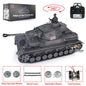 Henglong 1/16 TK7.0 Promotion German Panzer IV F2 3859 RTR RC Tank Smoke Infrared Combat BB Unit Metal Tracks Sprockets Idler Wheels Gearbox Barrel