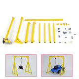 JDM Metal Chain Block/Gantry Crane for 1/10 RC Crane Remote Control Heavy Load Lifting Vehicle DIY Model Designed