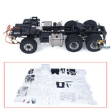 6x6 1/14 RC Trator Truck Metal Chassis Remote Control Tractor Car Model Kits
