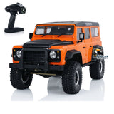 1/10 Scale YIKONG RC Crawler Car 2Speed W/ Motor ESC Servo Radio Controller Light for 4x4 Off Road Vehicle Model