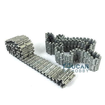 Metal Paired Single Linkages Tracks Sprockets Idlers Upper Hull Guard Plate Net For HL 1/16 Scale Russian T90 RC Tank 3938 Model