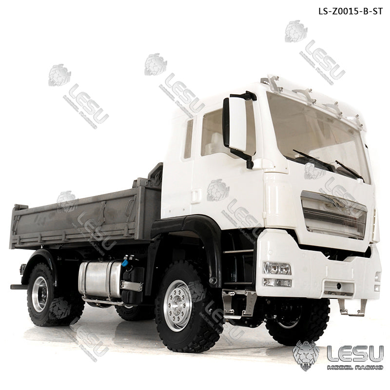 TOUCAN RC HOBBY LESU 1/14 6x6 Metal TGS Dumper A/B Truck Model Light Sound Hydrualic System Motor Light Sound Opitonal Versions