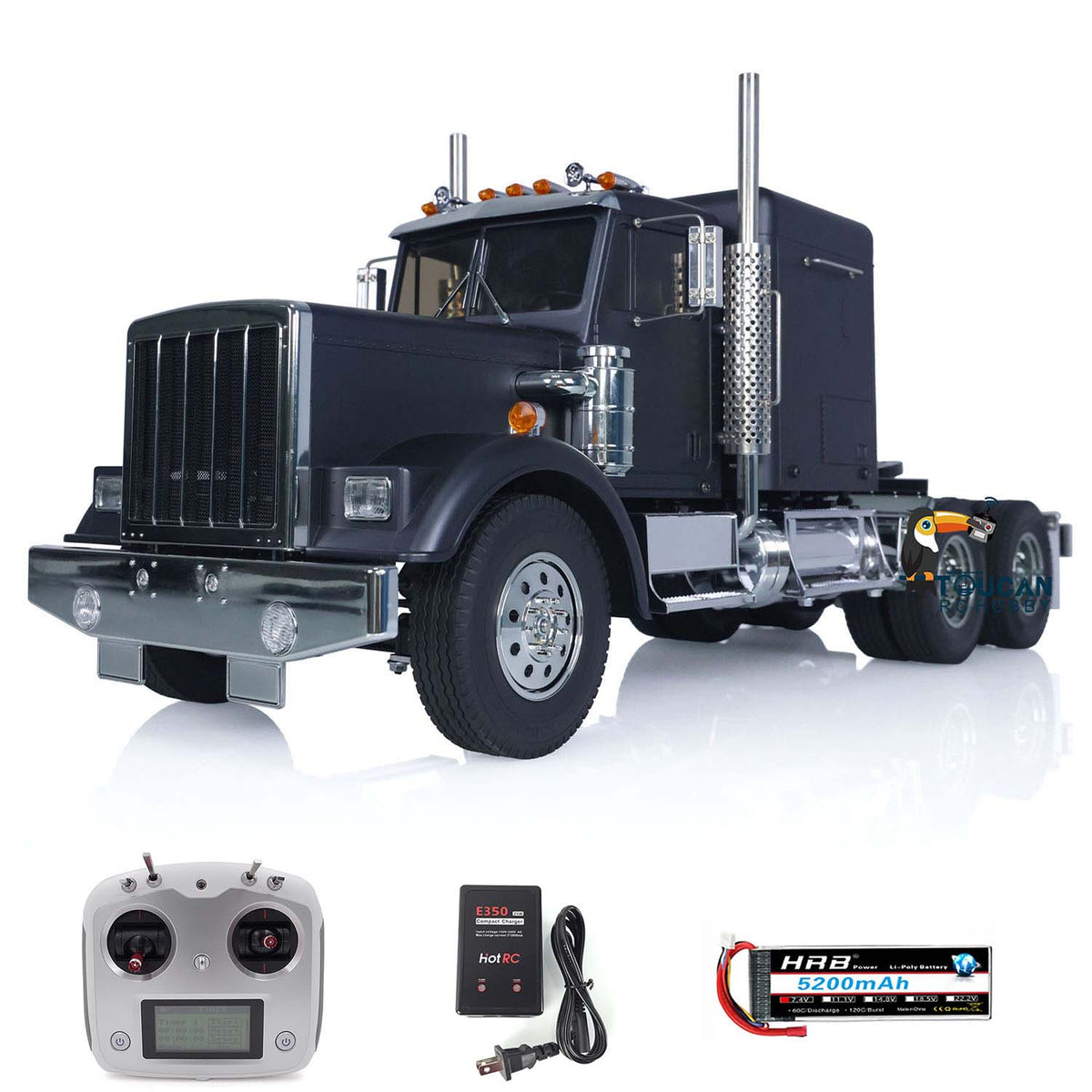 Vorbestellung Tamiya 1/14 6x4 56336 RC Traktoranhänger RTR Funkgesteuertes Elektromaschinenbaufahrzeug DIY Hobbymodelle