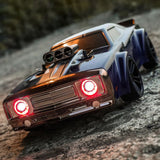 SCY 16303 1/16 2.4GHz Remote Control Muscle Car 4WD RC Drift Vehicle 7 Modes Light Reserved Power Connectors Charging Protection