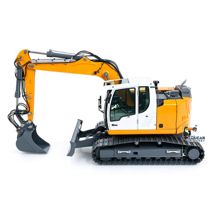 TOUCAN RC HOBBY JDM-208U-R920 1/14 Metal Hydraulic Excavator 7-ways Reversing Valve Quick Release Coupler Dual Cooling System for Model Enthusiasts