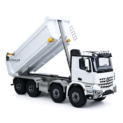 TOUCAN RC HOBBY In Stock 8*8 1/14 MD 3363 RC Hydraulic Dumper Construction Vehicle Brushless ESC Motor Model for Outdoor Play
