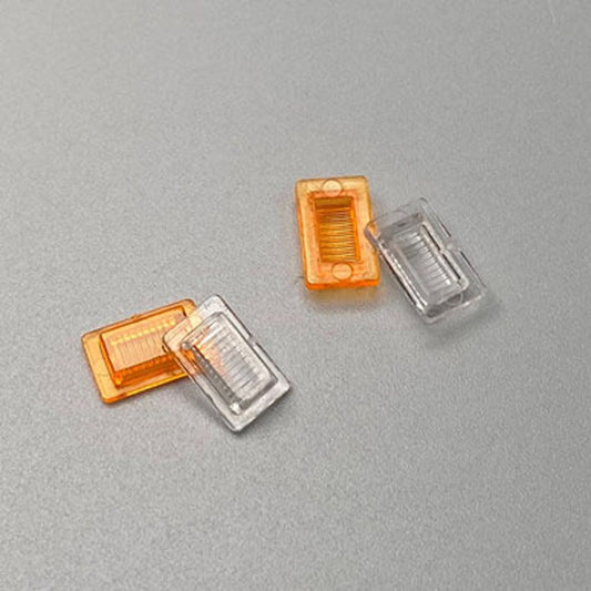 3V LED Kunststoff Seitenschweller Licht Warnleuchte für 1/14 DIY TAMIYA Fernbedienung Traktor Lkw R470 R620 Modell Auto Spielzeug Upgrade