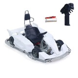 1/10 Plastic RC Go-Kart JDM 298B KIT Radio Controlled Electric Racing Car Unlimited Retrofit DIY Model for Adult Advanced Player