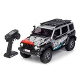 1/8 RC Crawler Tank 300 Commemorative Edition 4WD Remote Control Off Road Vehicle Axle Lock Brushed Motor ESC Light Metal Arm