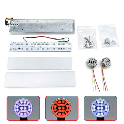 TOUCAN RC HOBBY Degree Squarelightbox LED Light for 1/14 TAMIYA Remote Control Tractor Truck 770S 56375 56360 RC Hydraulic Dumper DIY Lorry Car