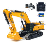 Pre-order 1/12 RC Hydraulic Heavy Excavator 395F Metal Remote Control Digger Finished Model 1.0L Dual Pump Paladin PL18EV LITE Radio