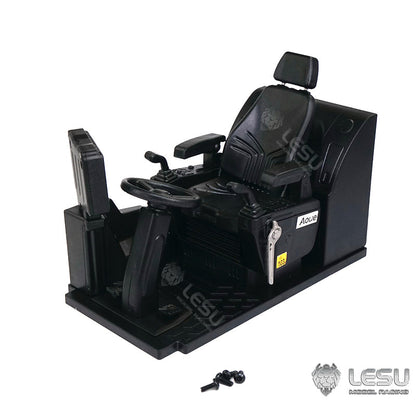 TOUCAN RC HOBBY 1/14 LESU RC Metal Hydraulic Aoue ET30H Wheeled Excavator Model Pump Cabin Sticker Display Grapple Ripper Bucket Scraper Compactor