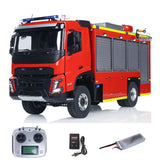 1/14 RTR Electric Model Car 4X4 Metal Axles Gearbox Remote Control Fire Fighting Vehicle BZ Flysky i6S Radio 2Speed Light Sound