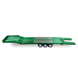73.5CM Plastic Semi Trailer Flatbed 1502 for 1/18 Remote Control Tractor Truck HUINA 1501 Electronic Support Legs Tail Board