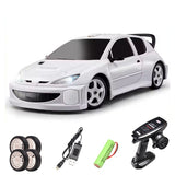 LDRC 1/28 LD2802 4WD 2.4G Remote Control Drift Car ESC Servo RC Racing Vehicle Motor Protection Full Nylon Frame RTR Model Toy