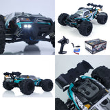 Fast Free Shipping 70KM/H High Speed Model SCY 16101PRO 1/16 Remote Control Big Tire Truck RC Off-Road Car 2847 Brushless Motor Metal Differntial