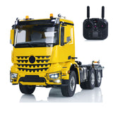 3363 RC Lorry Car 1/14 Radio Controlled Tractor Truck Model 6x6 NO Lock Differential Axle 2Speed 10CH Radio Brush Motor ESC