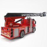 HUINA 1/14 561 2.4G Sprayable Scaling Ladder Fire Truck Tractor RC Car Remote Control Truck Toy Model