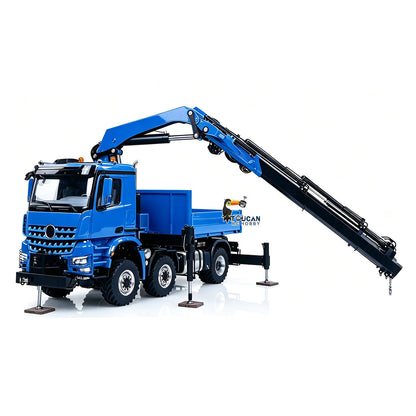 In Stock TOUCAN RC HOBBY 3363 Metal 1/14 2.4GHz Remote Control Tractor Truck Hydraulic Crane Fly Jib Arm 4151 AK 6*6 RC Agriculture Lorry Paladin PL18EV