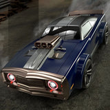 SCY 16303 1/16 2.4GHz Remote Control Muscle Car 4WD RC Drift Vehicle 7 Modes Light Reserved Power Connectors Charging Protection