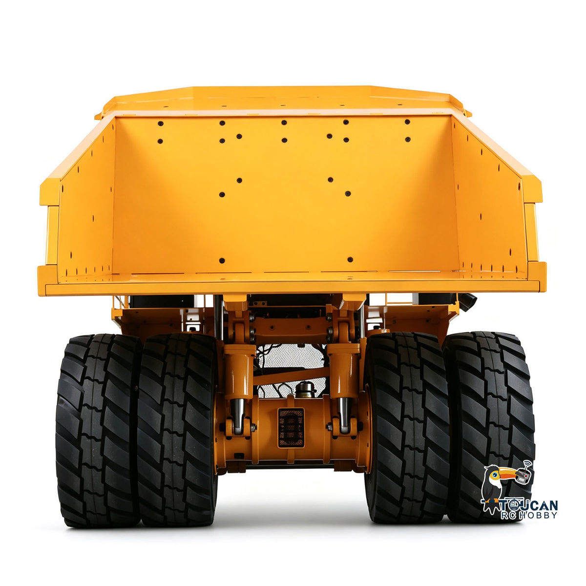 TOUCAN RC HOBBY 1/14 RC Metal Hydraulic Mining Dumper Truck RTR Car Model I6S Radio Control ESC Servo Motor Without Lights System Battery