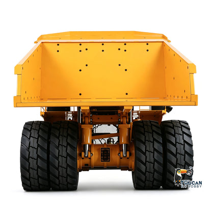 TOUCAN RC HOBBY 1/14 RC Metal Hydraulic Mining Dumper Truck RTR Car Model I6S Radio Control ESC Servo Motor Without Lights System Battery