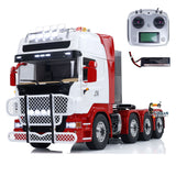 1/14 RC Tractor Truck RTR Remote Control Car Smoke Unit TOUCAN 8X8 Metal Chassis 2-speed Transmission