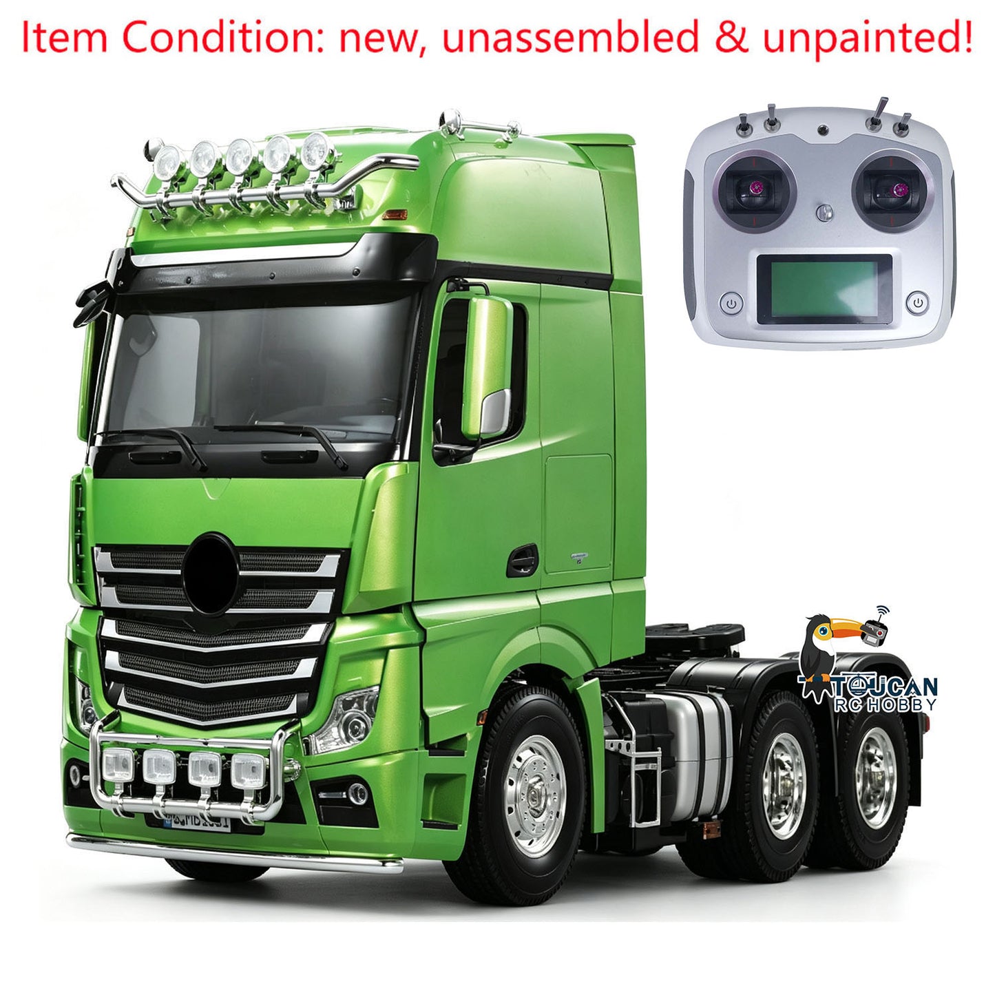Toucanrc 1/14 RC Spielzeug 3363 6x4 Modell Fernbedienung Traktor Lkw Motor ESC Radio für TAMIYA Anhänger Auto