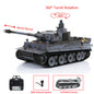 HengLong 1/16 German Tiger I RTR RC Tank 3818 with Barrel Recoil 360 Degrees Turret BB IR Smoke Metal Sprockets Idlers Road Wheels Chassis Plastic Hull