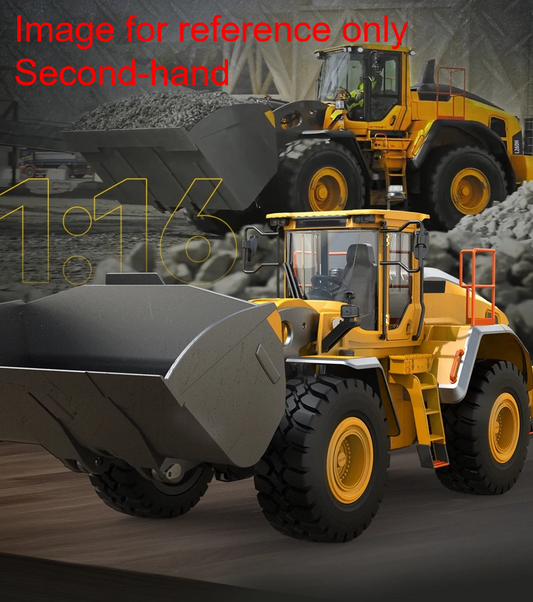 Fast Free Shipping Second-hand Products CA Stock L260H Loader 1/16 Double Eagle E592 RC Loader Remote Control Car Light Sound
