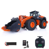 1/14 JDM 198 RC Hydraulic Loader RTR ZW370 Construction Vehicles Painted Model W/ Sound & Light Systems ESC Motor Servo Battery