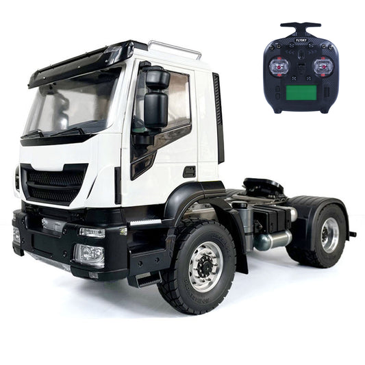 MD 1/14  RC Truck Remote Controlled Tractor Toy Car 4x4 2-speed Model Sound Light System DIY Model PNP Painted