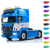 1/14 TOUCAN Painted RC Tractor Truck DIY Customized Remote Control Car 4X4 Metal Chassis Light Sound