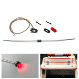 LED Plastic Marker Light 3V-3.2V 3-3.2V Head Clearance Lamp for DIY TAMIYA 1/14 Remote Control Tractor Truck Model Tipper Trailer Car