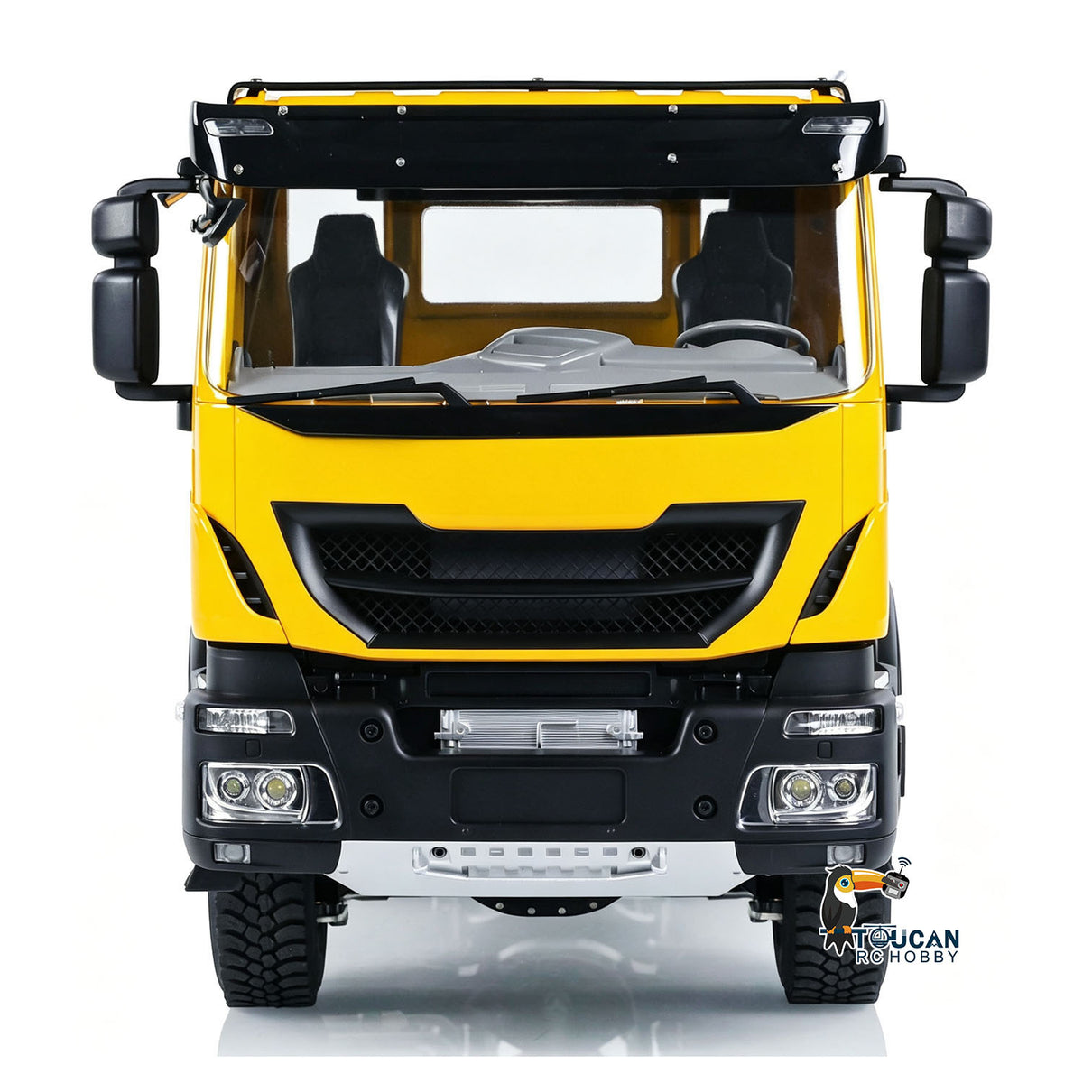 TOUCAN RC HOBBY MD 6x6 Metal Chassis 1/14 RC Tractor Truck  2-Speed Transmission Sound Light System FlySky ST8 Remote Controller Model for Adults