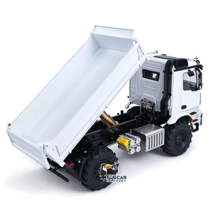 TOUCAN RC HOBBY MD 3363 1/14 4x4 Metal RC Dumper Remote Control Hydraulic Tipper 2Speed Gearbox Differential Locks ST8 Remote Controller for Adults